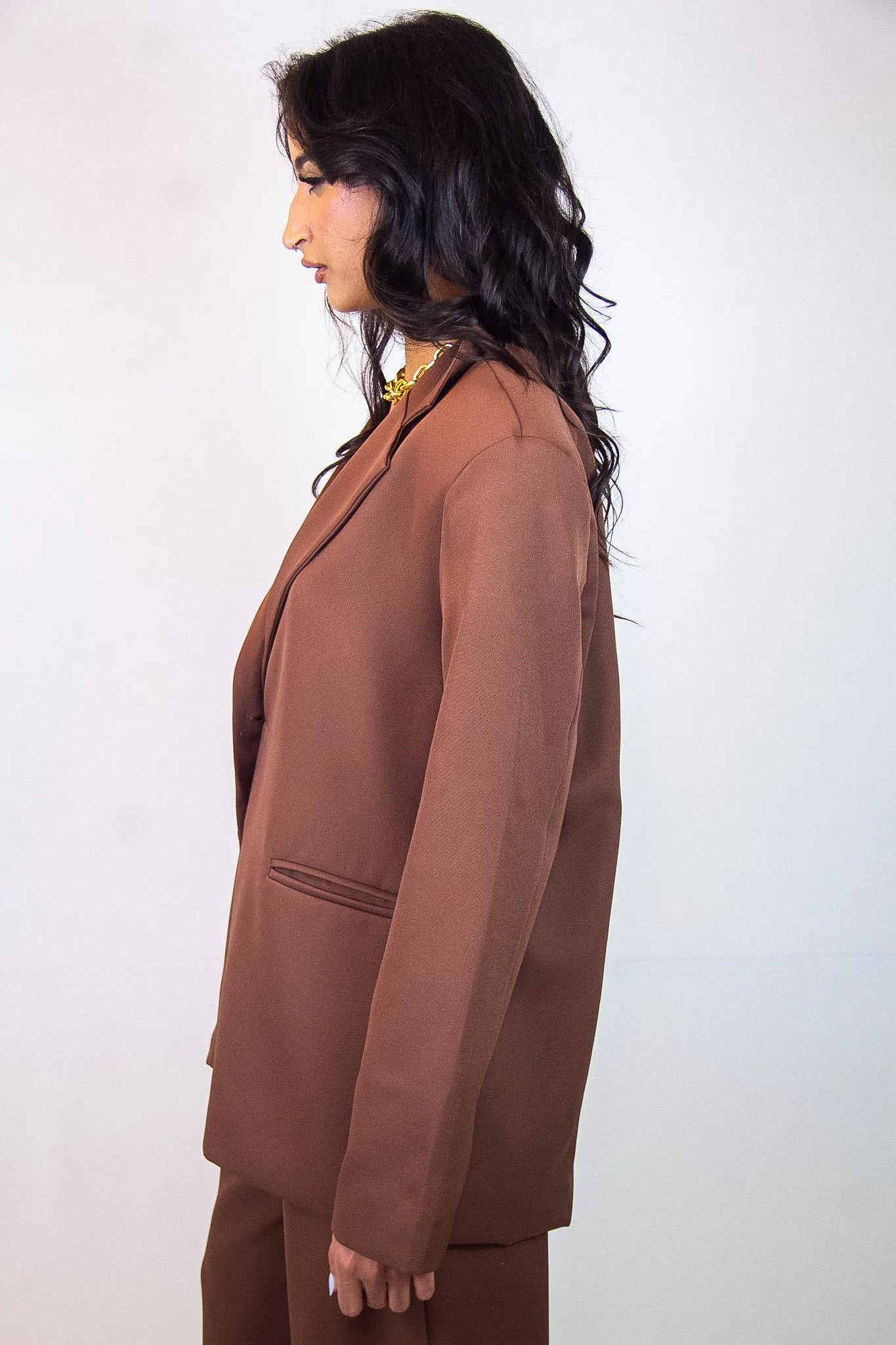 Blazer Berlin - Oversized Feminino com Ombreira