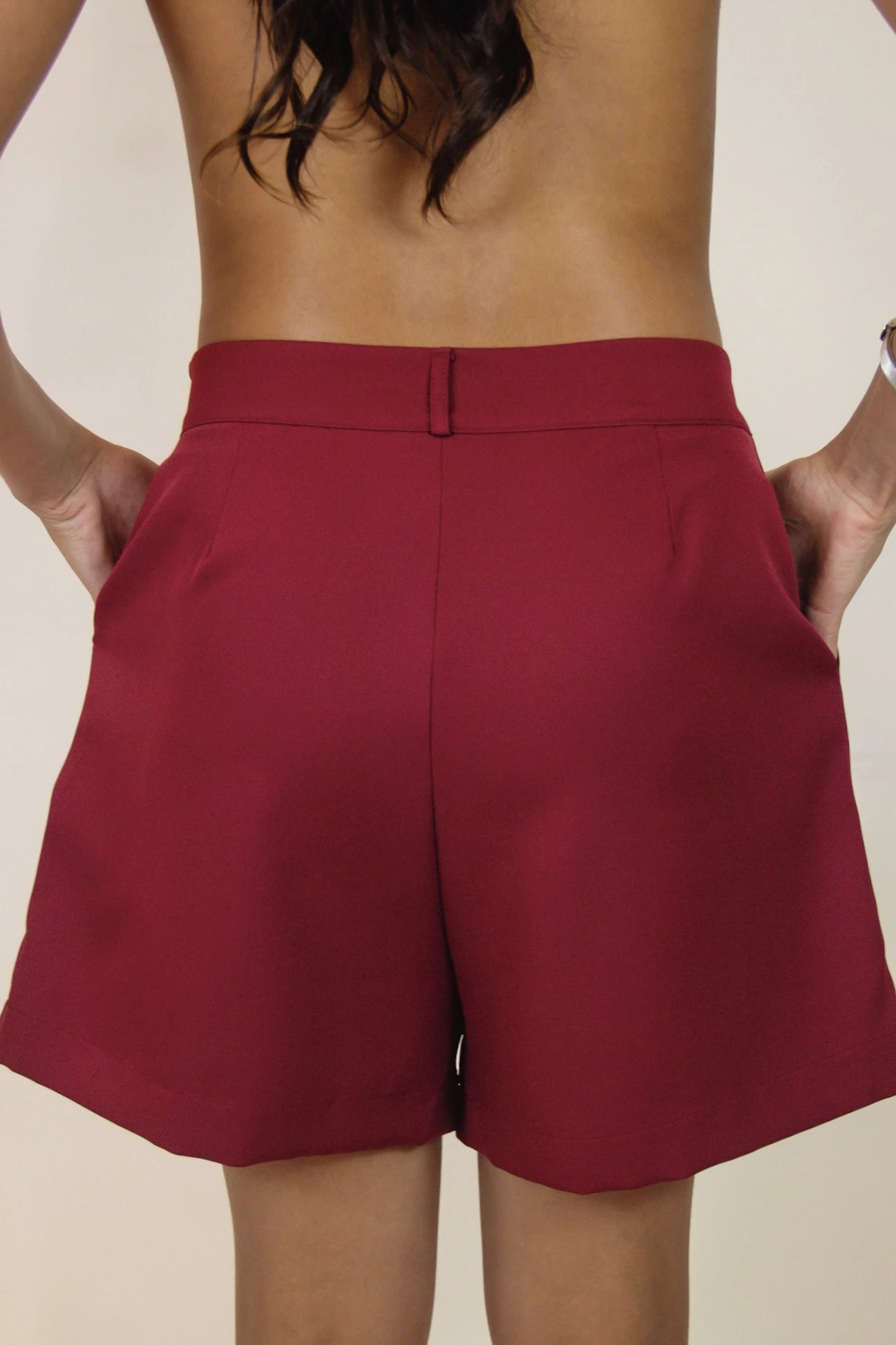 Short Berlin - Alfaiataria Cintura Alta Feminino