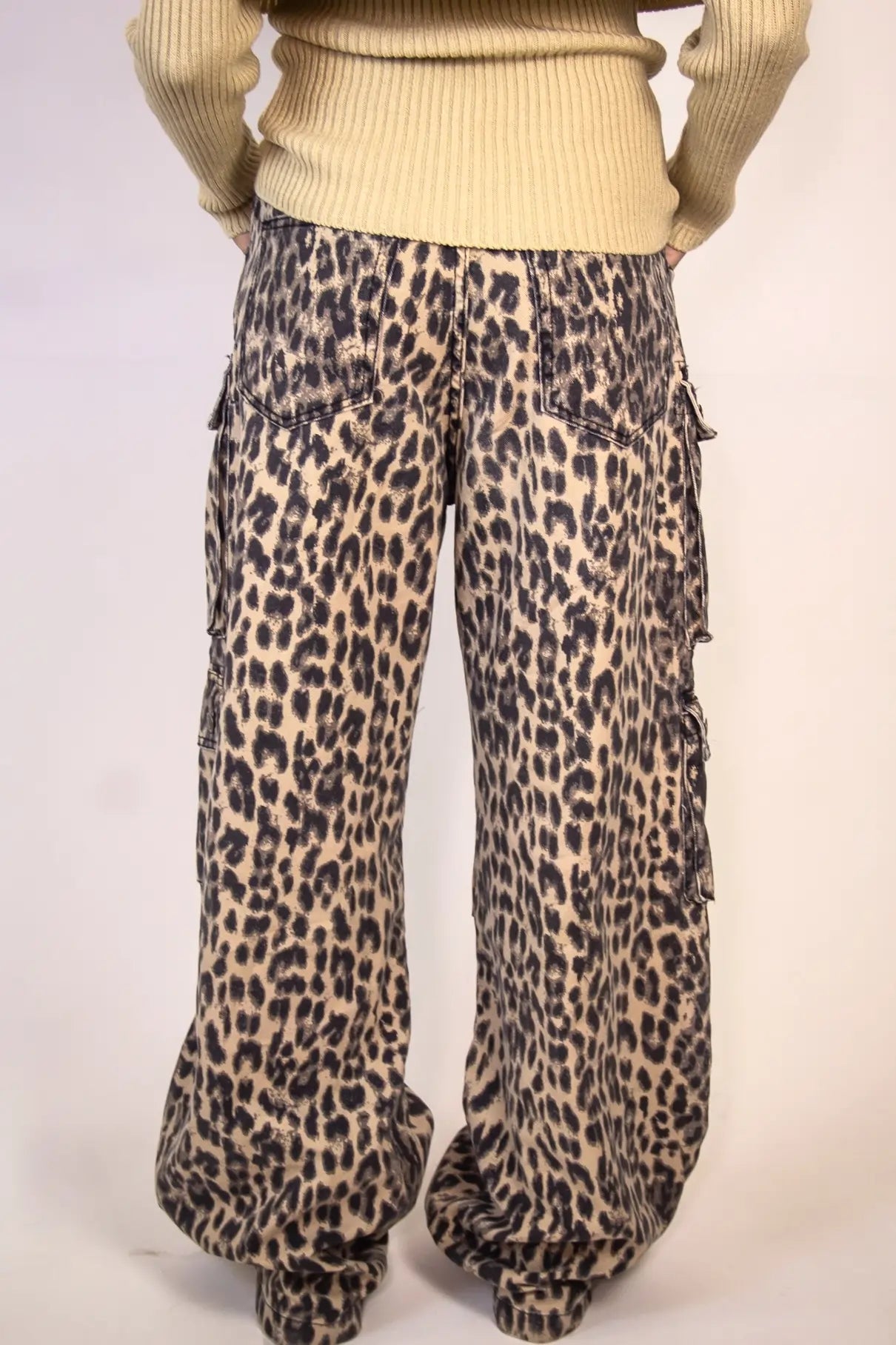 Calça Cargo Savage - Jeans Animal Print